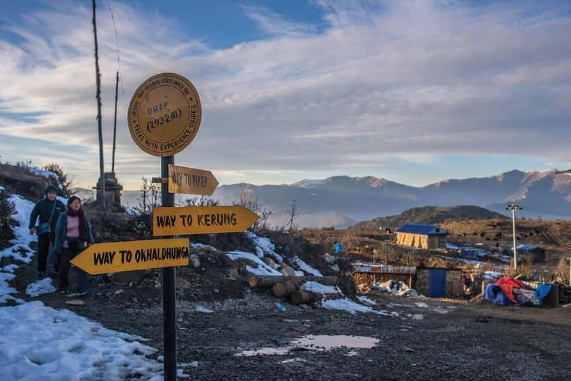 4 Days Pikey Peak Trek : The Best View of Mt Everest - Day 1: Kathmandu to Dhap Bazaar, then Jhapre (easy start)