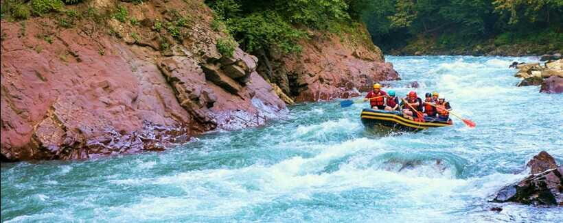 Beginner-Friendly Rafting Adventure on the Trishuli River - The River Stops for You: Lunch by Shaped Boulders