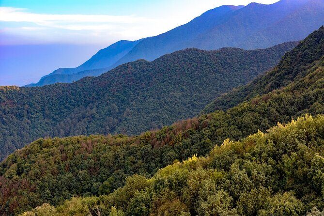 Chandragiri Hills Day Tour (Private) - At the top: the viewpoint tower and Kathmandu Valley views