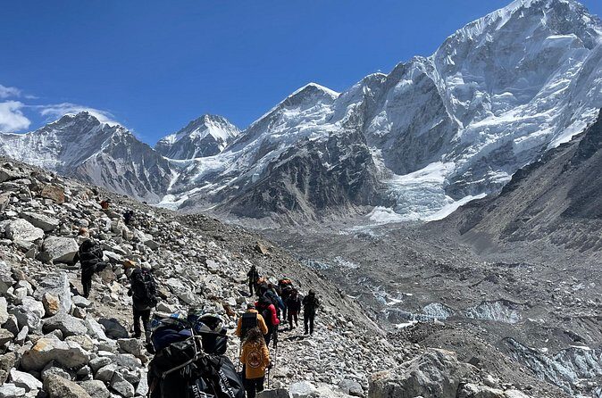 Everest Base Camp Trek - Lobuche and Gorakshep: the rocky world and the Base Camp reveal