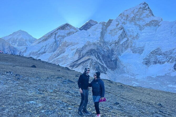 Everest Panorama Helicopter Tour - Pheriche at 4,371 m: Ama Dablam comes into focus