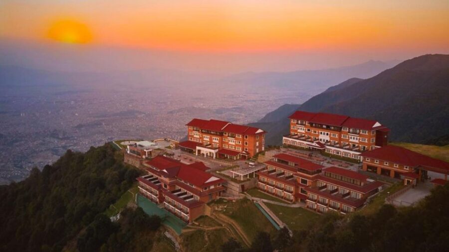 Kathmandu: Chandragiri cable car & Swayambhunath Tour - Chandragiri Hills: Bhaleshwor Mahadev Temple and the view you can actually enjoy