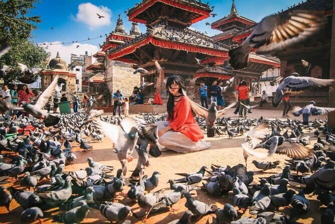 Kathmandu Heritage Day Tour - Boudhanath Stupa: Prayer flags, chanting, and a slower mood