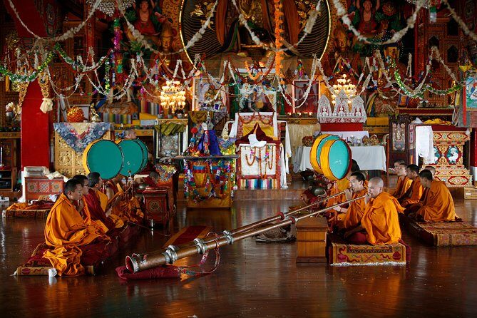 Kathmandu: Kopan Monastery and Boudhanath Stupa Day Tour - Kopan Monastery: Peace, Views, and Tibetan Mahayana Traditions
