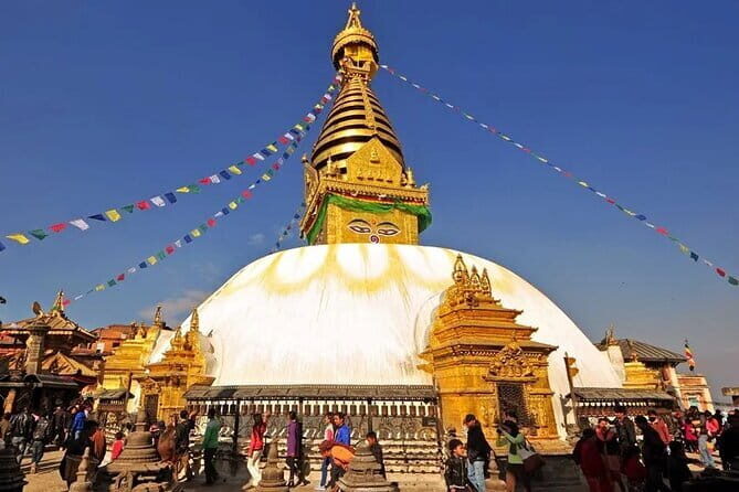 Kathmandu: Kopan Monastery, Swayambhu and Boudha Nath Stupa Tour - Kopan Monastery: quiet teaching vibes on a hill near Kathmandu