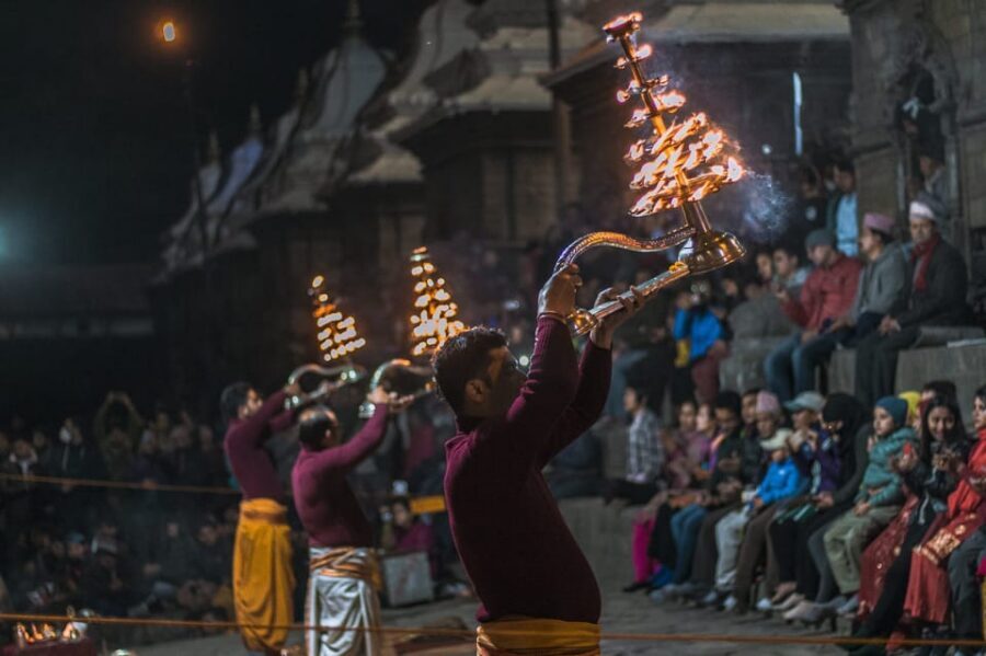 Kathmandu: Pashupatinath Temple Aarti Night Tour - Walking the Complex: More Than One Temple and One Purpose