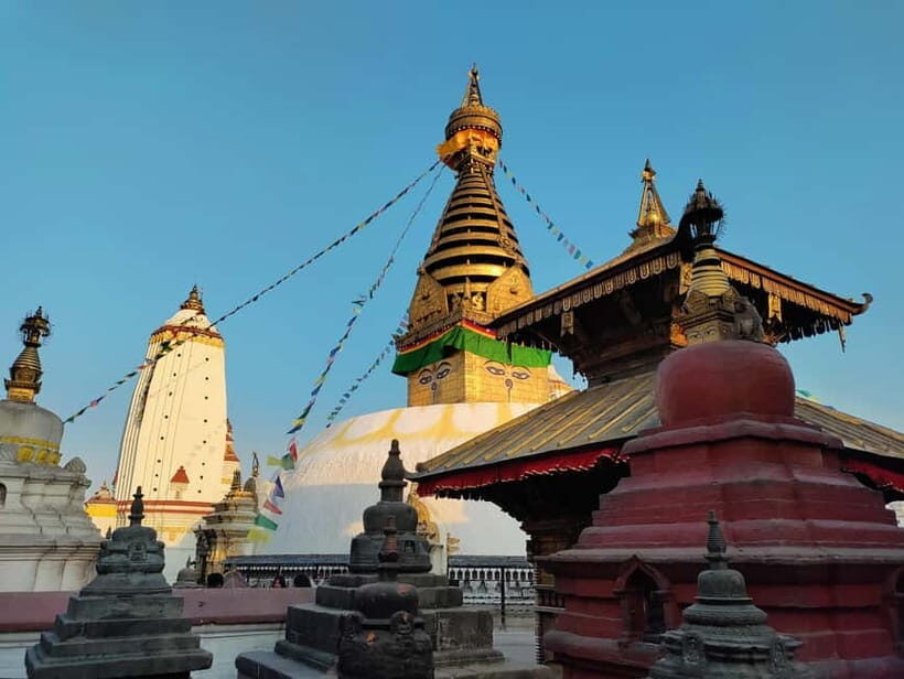 Kathmandu UNESCO Heritage Tour with Local Food Tasting - From Thamel pickup to a hilltop start you can actually breathe on