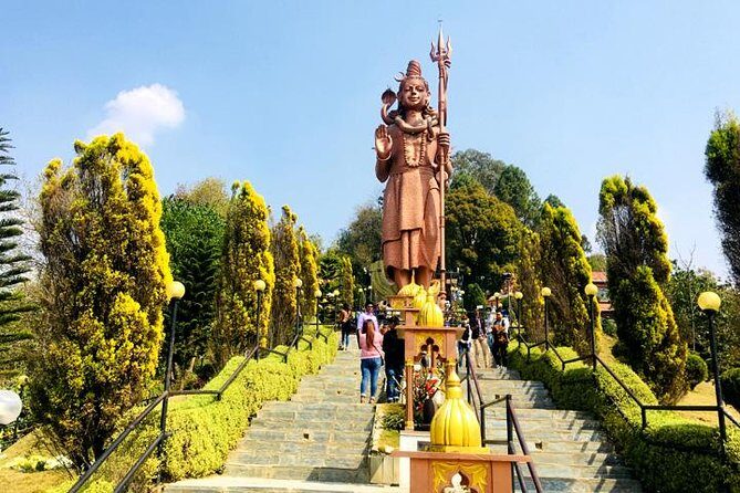 Private Day Tour in Kathmandu Valley Rim with Bhaktapur Sightseeing - Kailashnath Mahadev Statue in Sanga: a giant Shiva stop