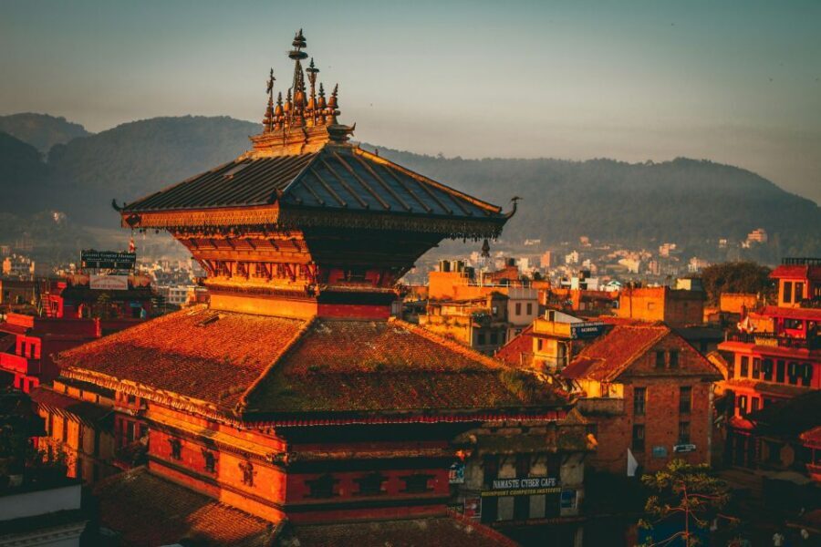 Thamel Rickshaw tour - Shree Gha Stupa: Tibetan Calm Near the City Core