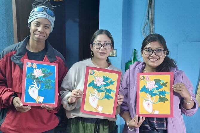Thangka Painting Workshop - Inside the workshop: how the class turns blank paper into your Thangka