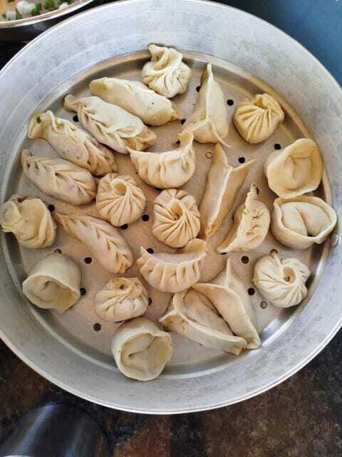 Traditional Momo Making Class - Folding momos into shapes: technique over perfection